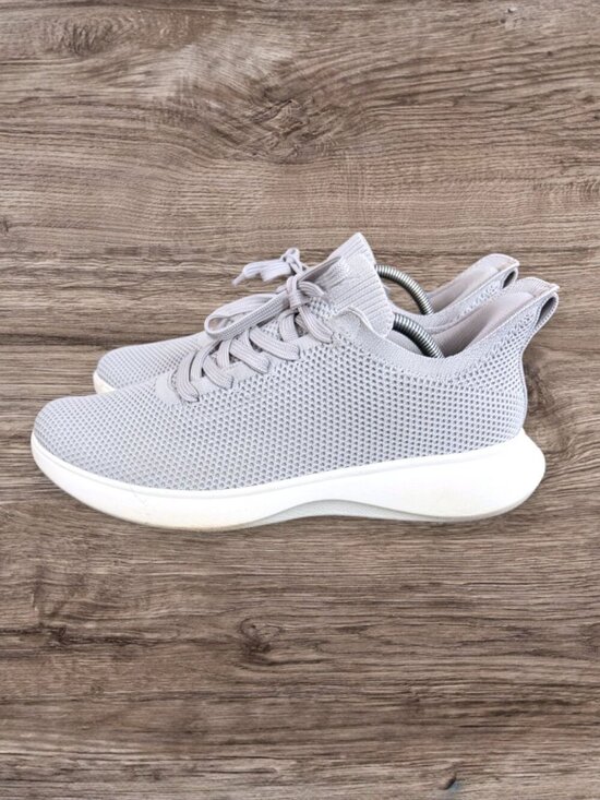 VIVAIA Sneaker Sliders Urban Mesh Gray Knit Mens 10.5 / Womens 12 Walking Shoes main image 5
